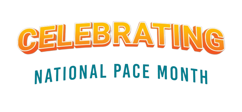 Celebrate Pace Month Logo